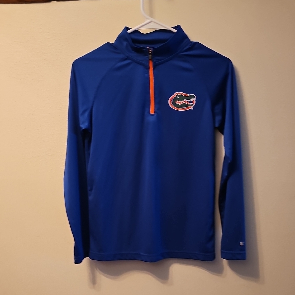 Colosseum Blue Quarter-Zip Sweatshirt